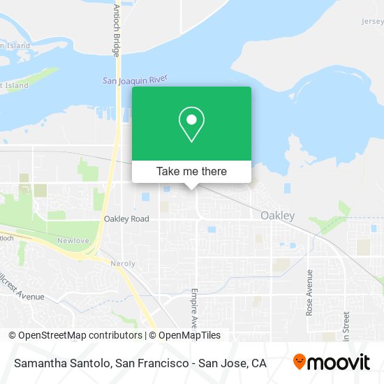Mapa de Samantha Santolo
