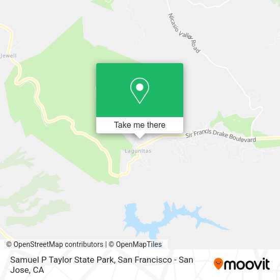 Mapa de Samuel P Taylor State Park