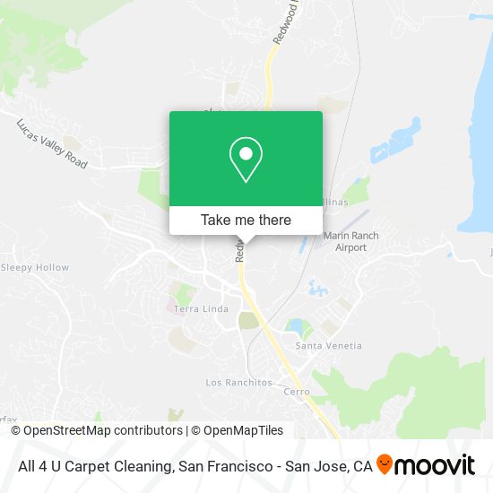 All 4 U Carpet Cleaning map