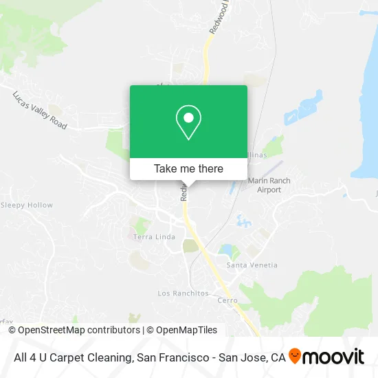 Mapa de All 4 U Carpet Cleaning