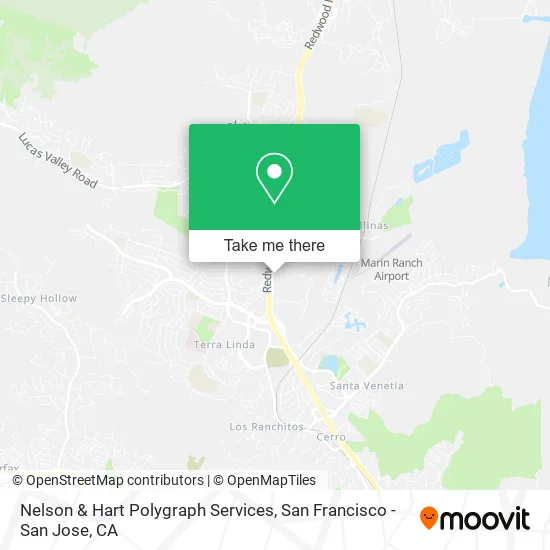 Mapa de Nelson & Hart Polygraph Services