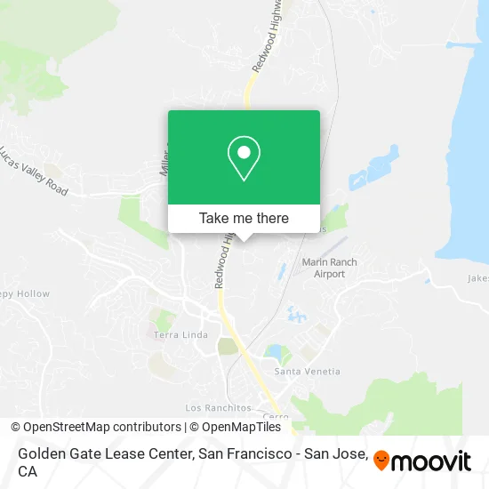 Golden Gate Lease Center map