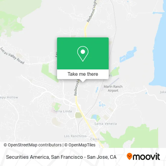 Securities America map