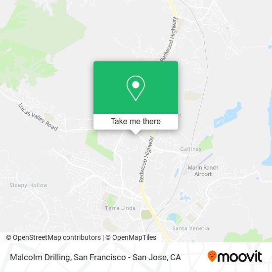 Mapa de Malcolm Drilling