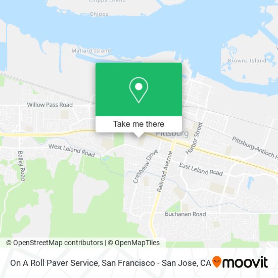 On A Roll Paver Service map