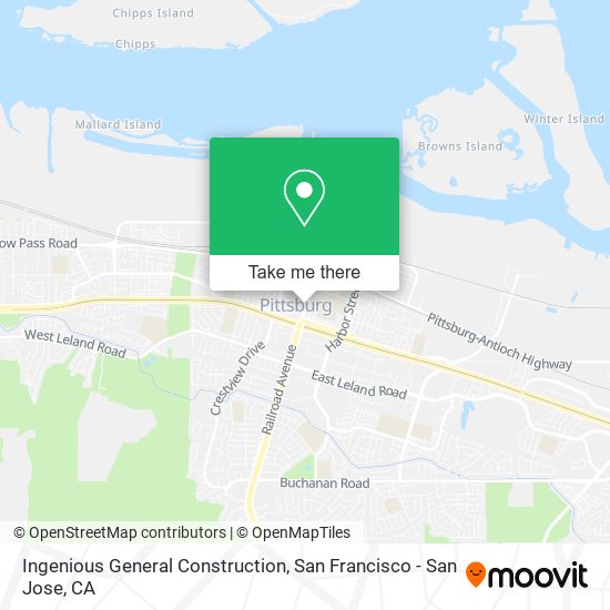 Ingenious General Construction map