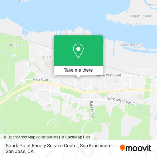 Spark Point Family Service Center map