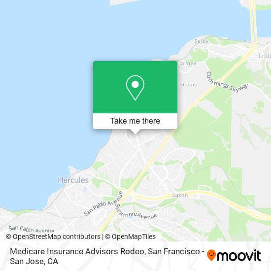 Medicare Insurance Advisors Rodeo map