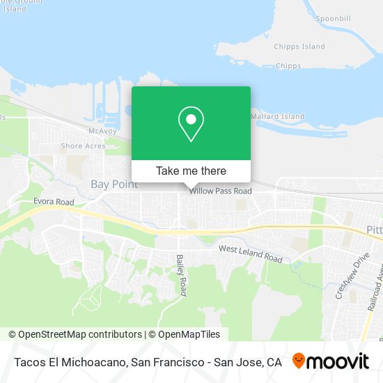 Tacos El Michoacano map