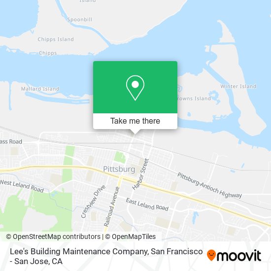 Lee's Building Maintenance Company map