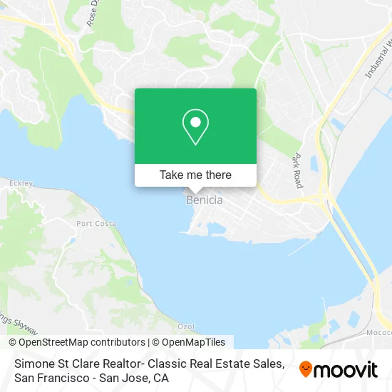 Simone St Clare Realtor- Classic Real Estate Sales map