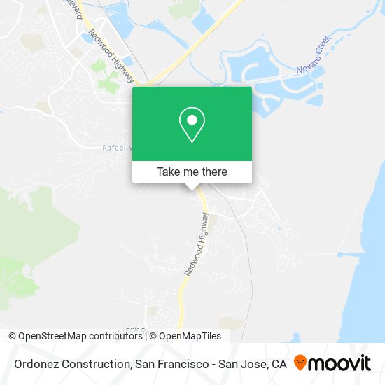 Ordonez Construction map