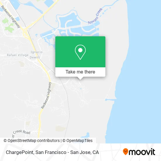 Mapa de ChargePoint
