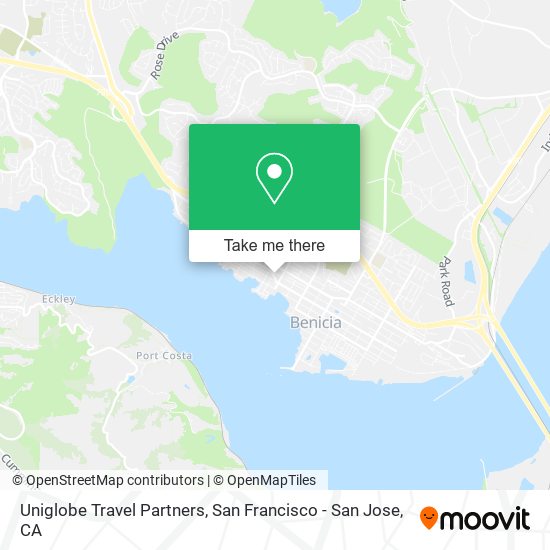 Mapa de Uniglobe Travel Partners