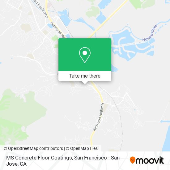 Mapa de MS Concrete Floor Coatings