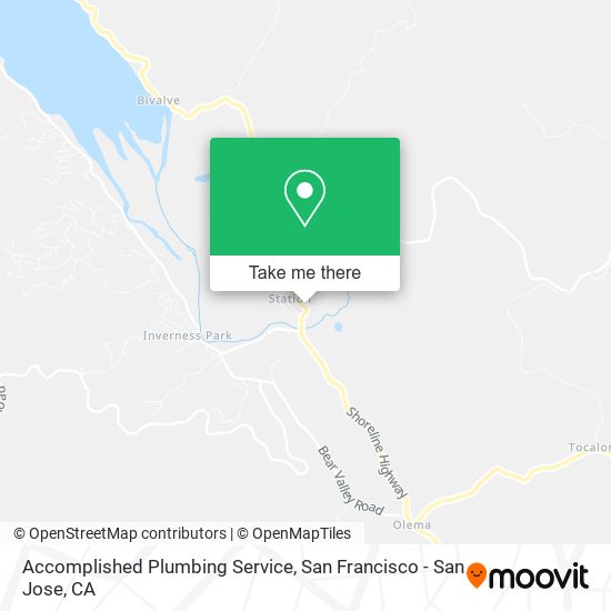 Accomplished Plumbing Service map