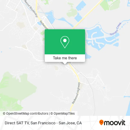 Mapa de Direct SAT TV