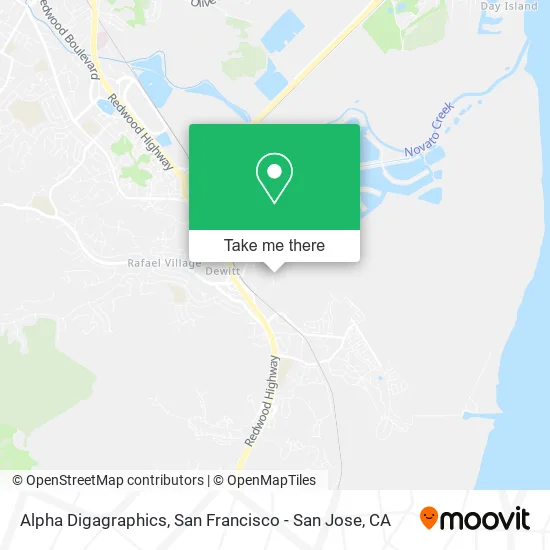 Mapa de Alpha Digagraphics