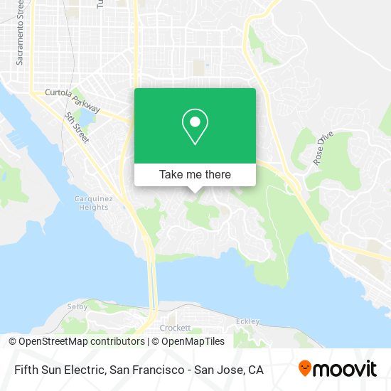 Fifth Sun Electric map