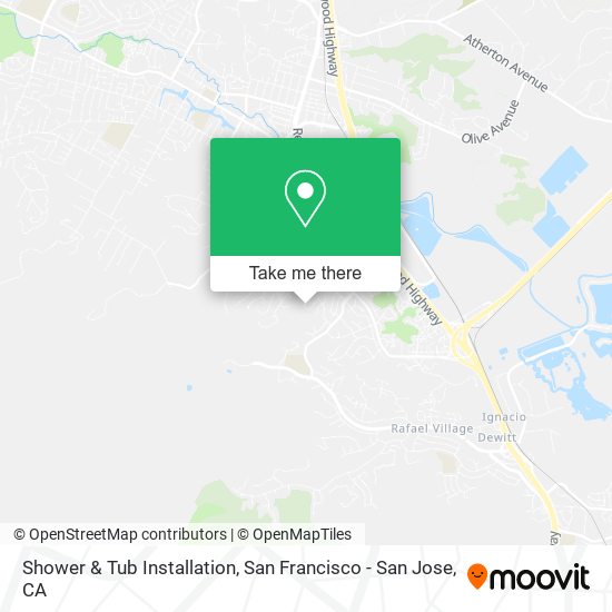 Shower & Tub Installation map