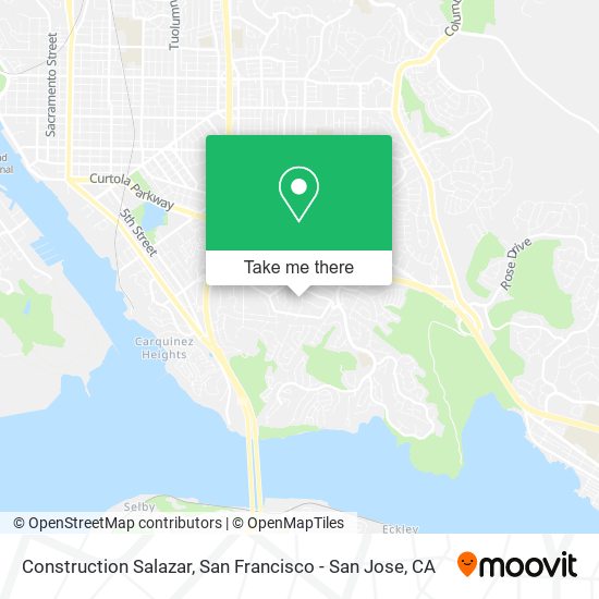 Construction Salazar map