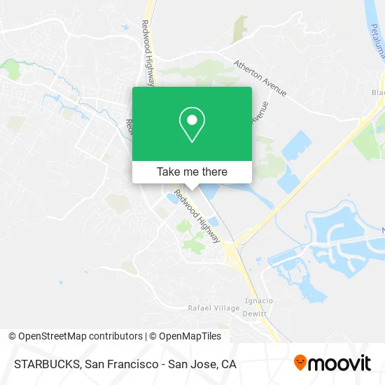 STARBUCKS map