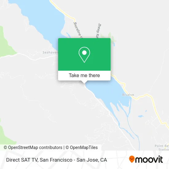 Mapa de Direct SAT TV