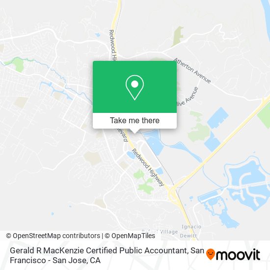 Gerald R MacKenzie Certified Public Accountant map