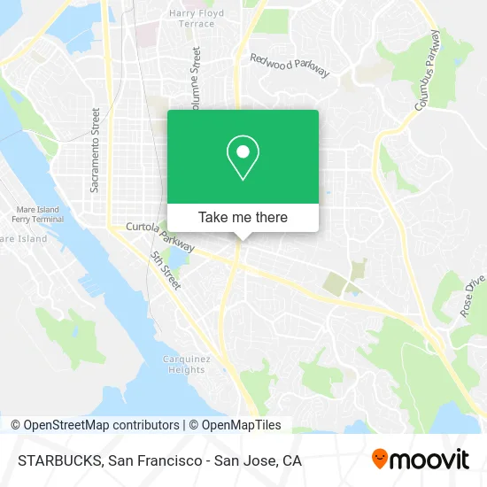 STARBUCKS map