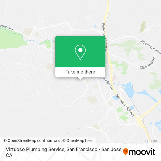 Mapa de Virtuoso Plumbing Service