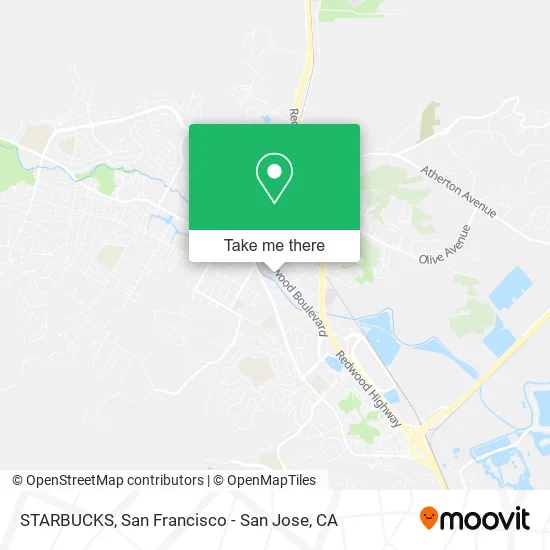 Mapa de STARBUCKS
