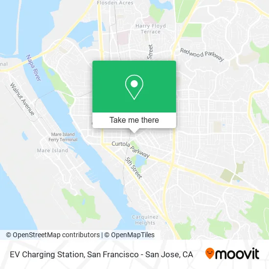 Mapa de EV Charging Station