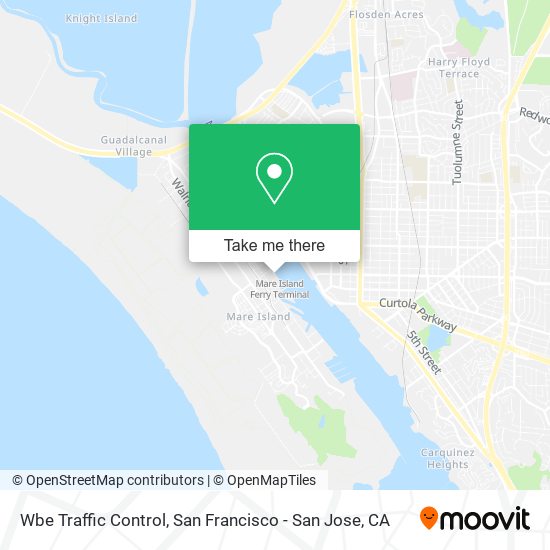 Mapa de Wbe Traffic Control
