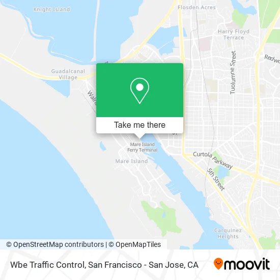 Wbe Traffic Control map