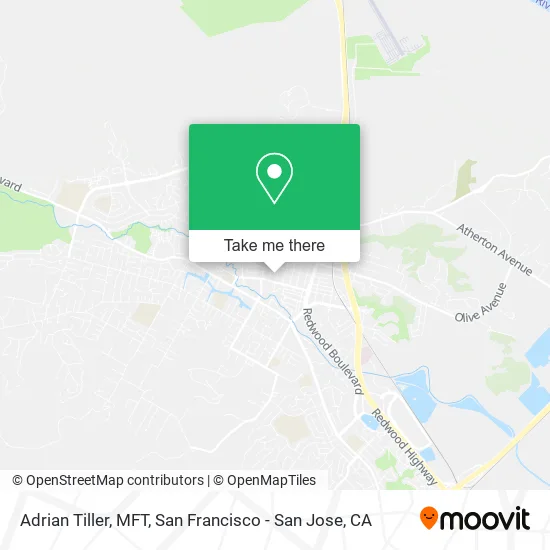 Adrian Tiller, MFT map