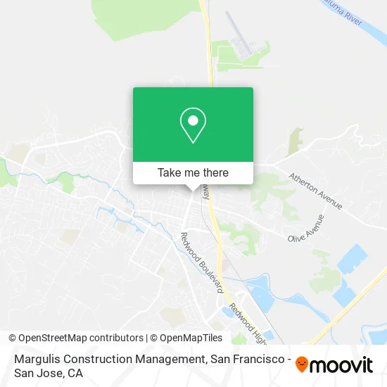 Margulis Construction Management map