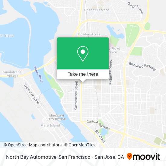 Mapa de North Bay Automotive