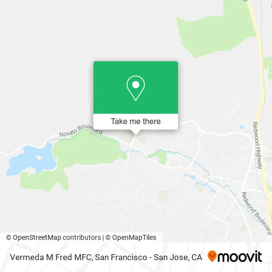 Vermeda M Fred MFC map