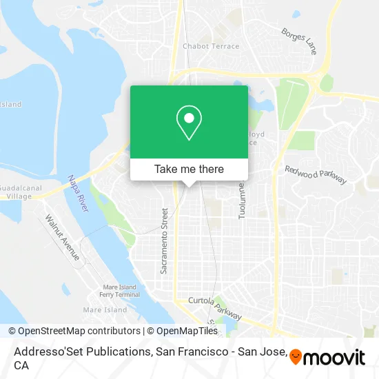 Addresso'Set Publications map