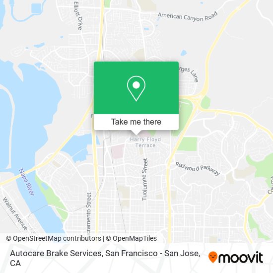 Mapa de Autocare Brake Services
