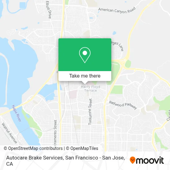 Autocare Brake Services map