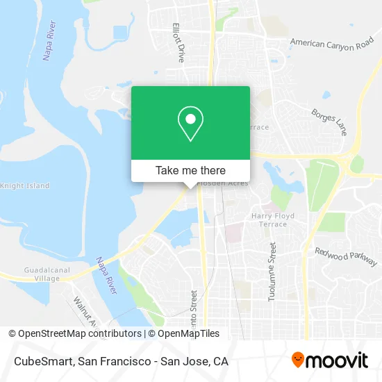 CubeSmart map