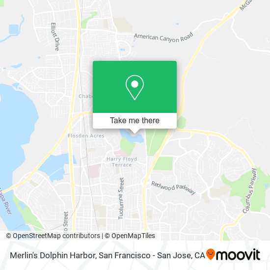 Merlin's Dolphin Harbor map