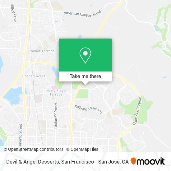 Devil & Angel Desserts map