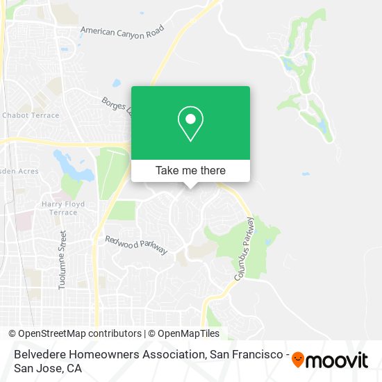 Mapa de Belvedere Homeowners Association