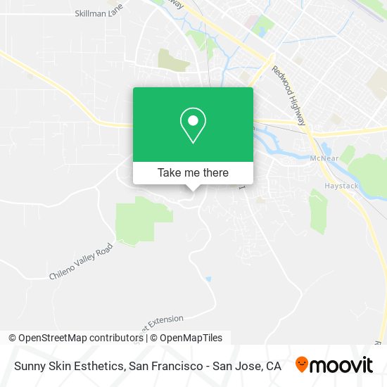 Sunny Skin Esthetics map