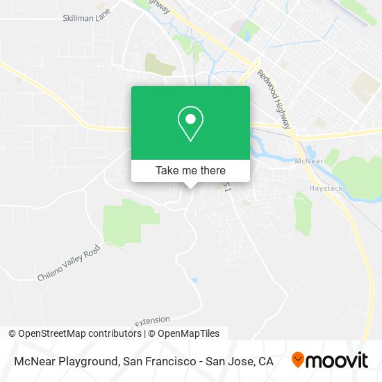 Mapa de McNear Playground