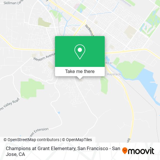 Mapa de Champions at Grant Elementary