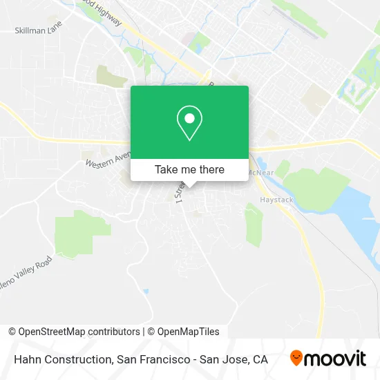 Hahn Construction map