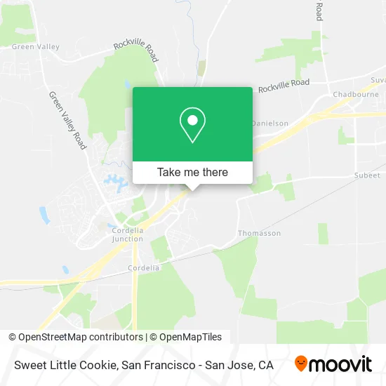 Sweet Little Cookie map